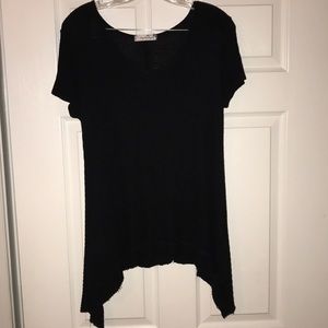 Short sleeve waffle shirt